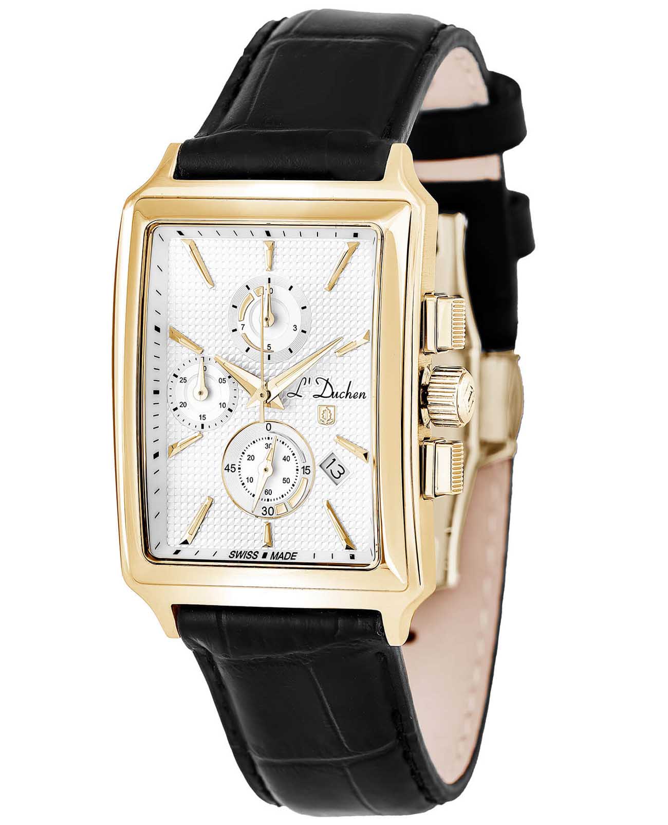 L'Duchen L'Duchen Adventure Chrono D 612.21.33 , наручные мужские часы фото под углом